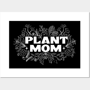 Plant mom Posters and Art